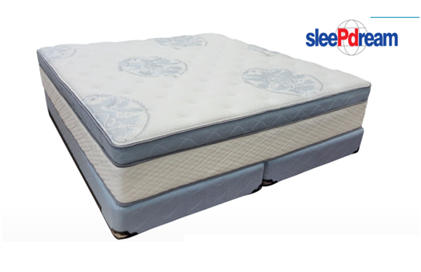 Blue Heaven (One Side 3” Euro Top with Pocket Coil) by SleePDream