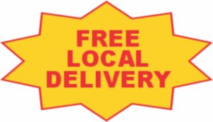 Free local delivery